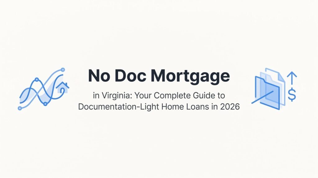 No Doc Mortgage in Virginia: Your Complete Guide to Documentation-Light Home Loans in 2026