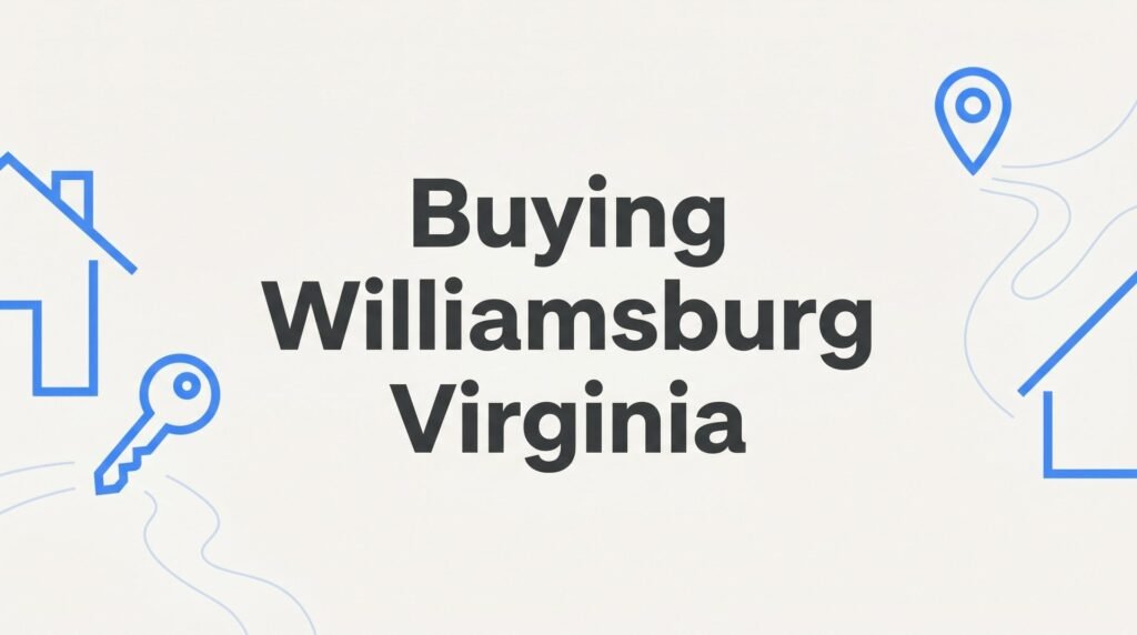 How to Buy a Home in Williamsburg, Virginia: Your Complete Step-by-Step Guide for 2026