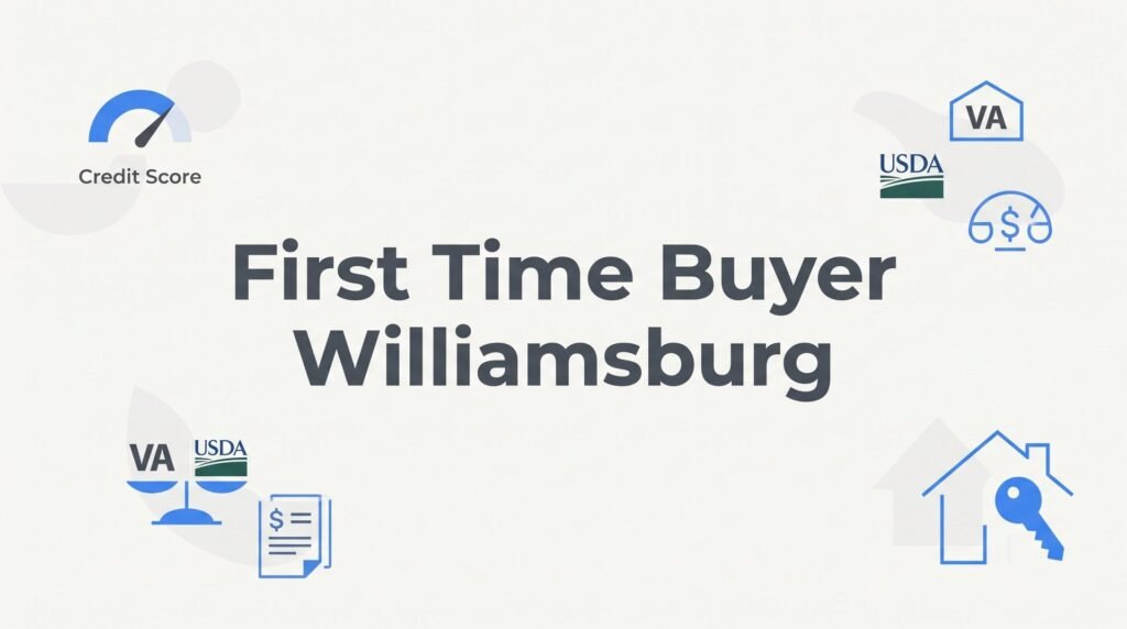 First Time Buyer in Williamsburg VA: A Step-by-Step Guide to Your First Home