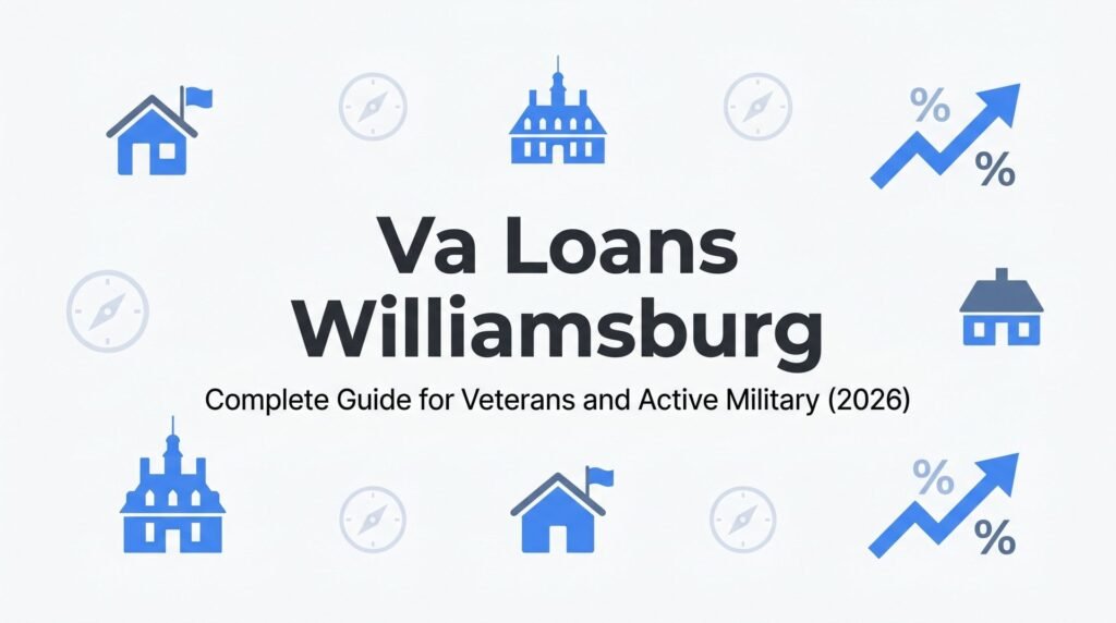VA Loans in Williamsburg, VA: Complete Guide for Veterans and Active Military (2026)