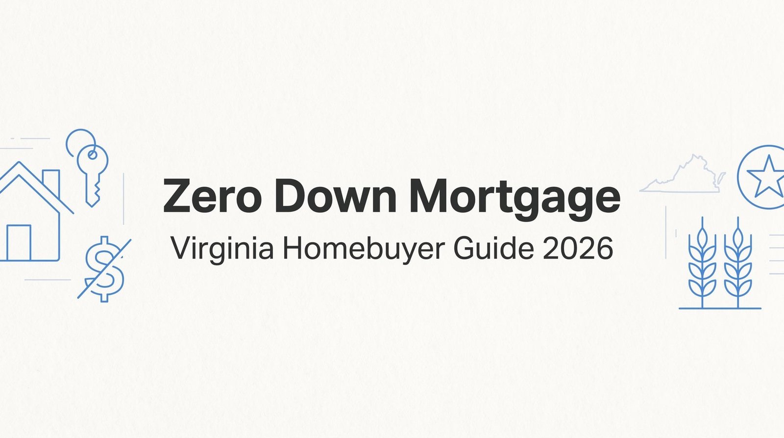 Zero Down Mortgage in Virginia: How to Buy a Home With No Money Down in 2026