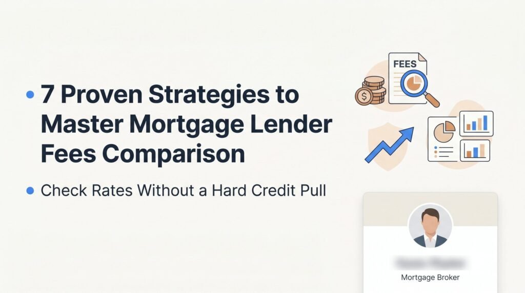 7 Proven Strategies to Master Mortgage Lender Fees Comparison — Check Rates Without a Hard Credit Pull